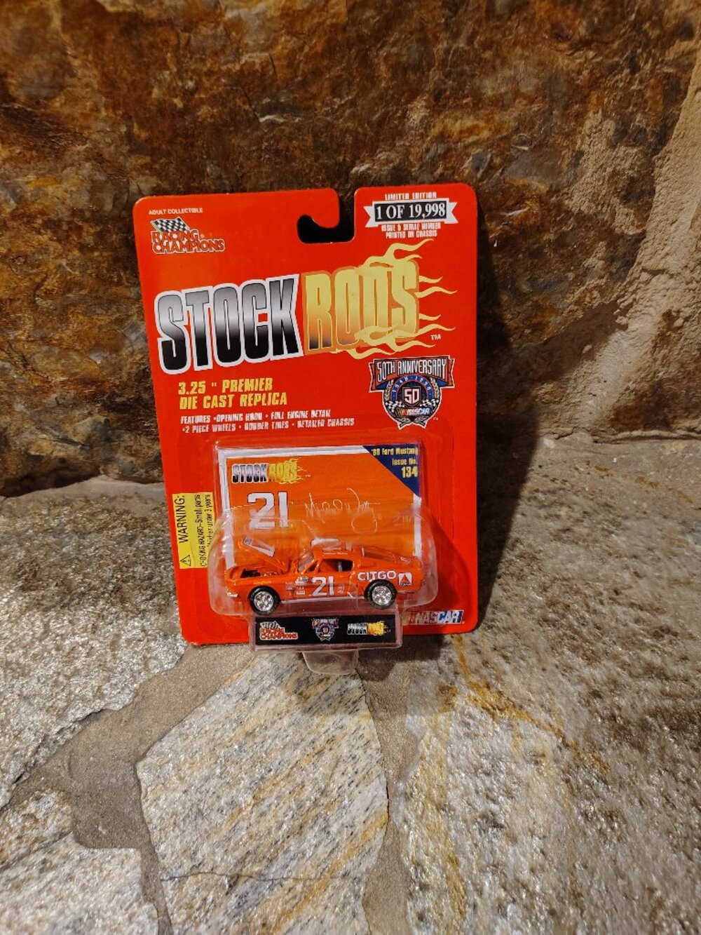 Michael Waltrip '68 Ford Mustang #21 Citgo Racing Champions Stock Rods Car